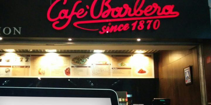 Last stop in Malaysia: Cafe Barbera