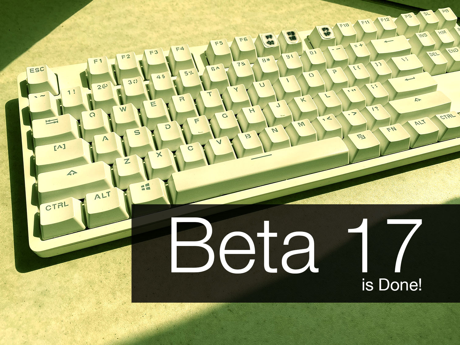 Beta 17 is done!